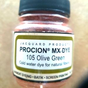 New Jacquard Porcion Mx Dye 105 Olive Green